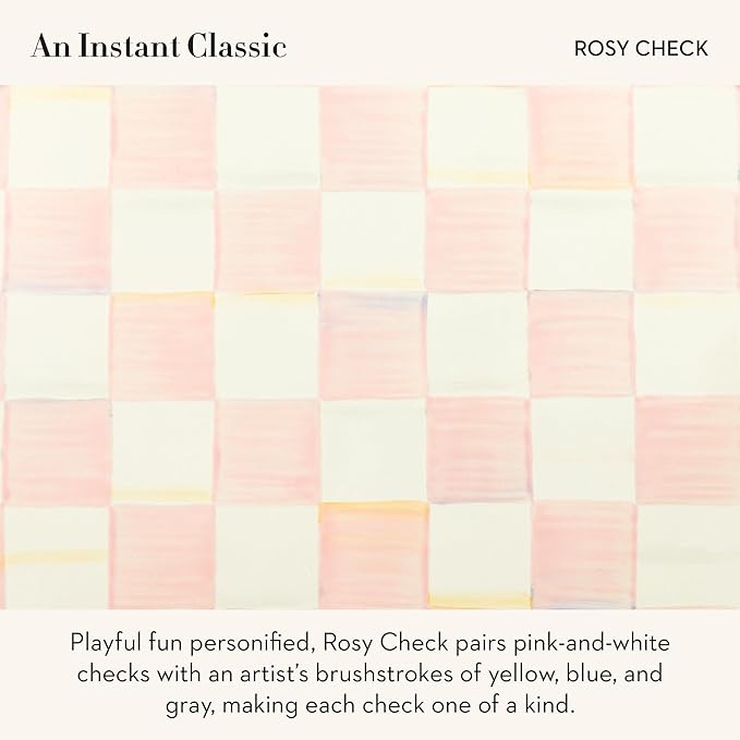 Enamel Whistling Tea Kettle, Decorative Teapot, Pink-and-White Rosy Check