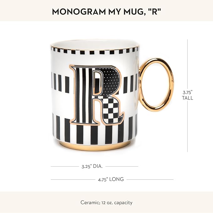 My Mug, Decorative Ceramic Coffee Mug with Handle,R