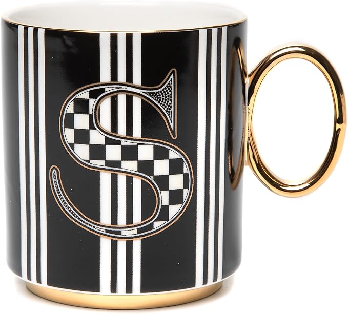 My Mug, Decorative Ceramic Coffee Mug with Handle,S